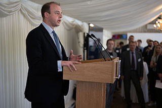 Matt Warman MP, former Parliamentary Under-Secretary of State for Digital Infrastructure (Con.)